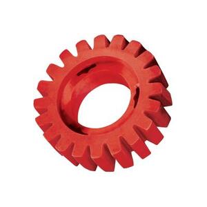Red-TRED Eraser Wheel - 4 Inch (102 mm) Diameter x 1-1/4 Inch (32 mm)Wide