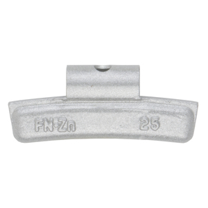 FN Series Zinc Coated Wheel Weight 25 Gram