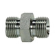 1/4-19X1/8-28 BSPP Hex Nipple