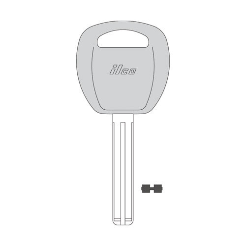 Key Blank Hy20Pt  For Kia