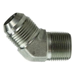 JIC MALE ELBOW 45- 3/4 JIC X 1" MPT