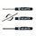 Wurth Reversible Blade Mini Screwdriver - Slotted and Phillips Head
