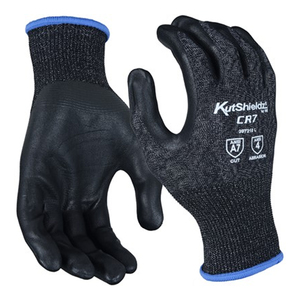 NSI KutShieldz® CR7 Touchscreen Foam Nitrile Palm Coated HPPE/MetalBlend Level A7 Cut Resistant Gloves, 2XLarge
