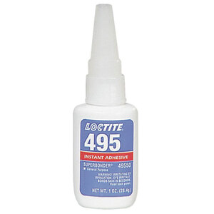 Loctite® 495 Super Bonder® Instant Adhesive  1 oz Bottle