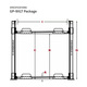 GP-9XLT / GrandPrix Series 4 Post High Lift Extended Length Package /Includes: Aluminum Ramps, Caster Kit, Jack Platform, and Drip Trays