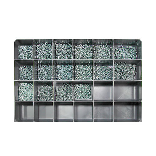 Phillips Pan Head Sheet Metal Screw Assortment 1600 Pcs