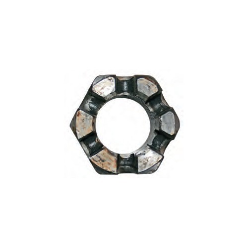 Grade 2 Slotted Hex Nut Plain USS 1-1/8-7