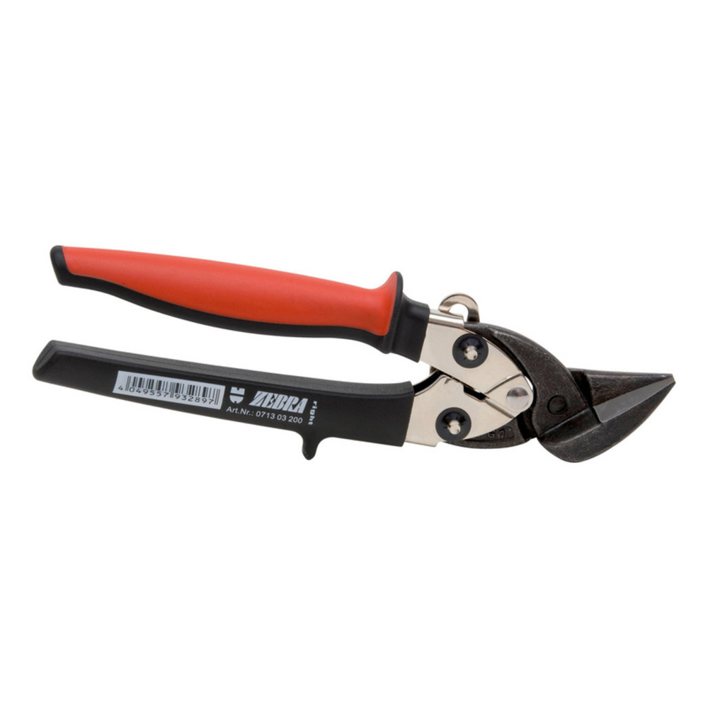 ZEBRA Sheet Metal Snips - For Right Handed Cutting (180mm Length