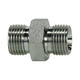 3/4-14 BSPP Hex Nipple