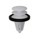 Door Trim Panel Retainer with Sealer