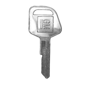 Key Blank Secondary H Metal Head with Body