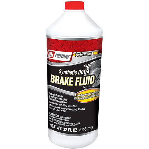 Penray DOT4 Brake Fluid 1 quart Specialty Brake Chemical Product