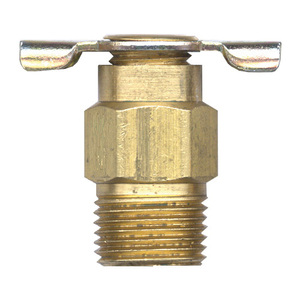 Brass Drain Cocks - External Needle Seat - 1/4 Inch Male Pipe Thread (MPT)