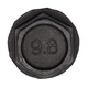 Hex Head Body Bolt with Fixed Washer M8-1.25x25mm