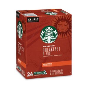 Starbucks Breakfast Blend K-Cups, 24/Box