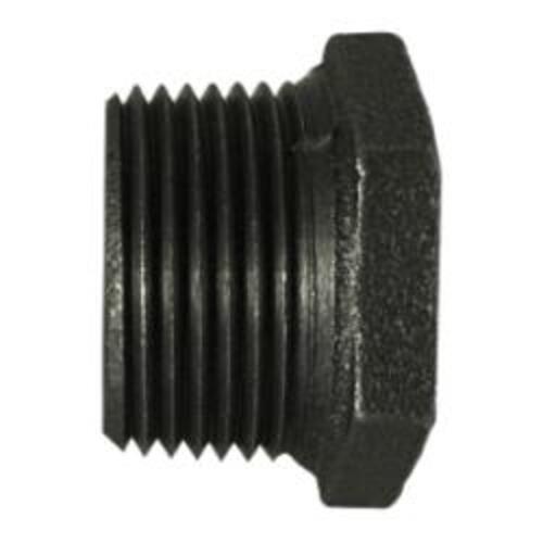 Black Iron Hex Bushing Malleable - 1-1/4 Inch x 1 Inch