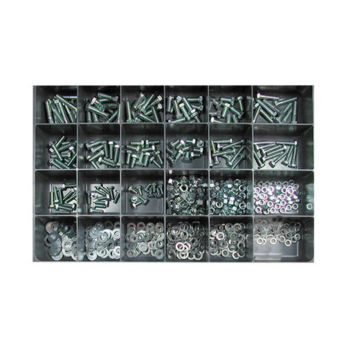 SAE Bolts and Nuts Grade 5 Assortment 640 Pcs