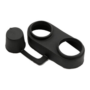 BOOTS, TMNL DUAL POST MARINE BLK BULK