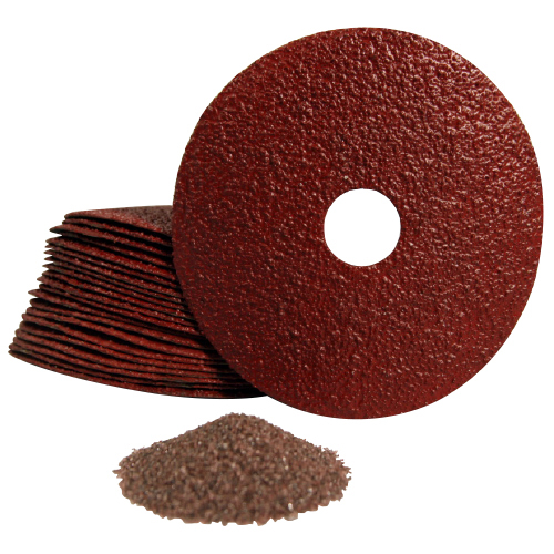 Resin Fiber Disc - Soft Metal - 5 Inch x 7/8 Inch - 50 Grit