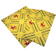 Heavy Weight - High Visibility Absorbent Pads - Yellow Caution - 16 Inch x 18 Inch (100 / Dispenser Box)