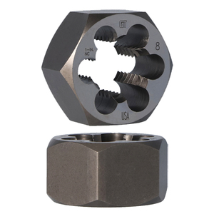 377 #4-40NC CARBON HEX DIE
