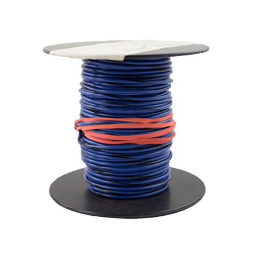 Trace Wire 22 Gauge Blue/Black 100 Ft