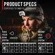 Coast® RL35R Headlamp With Voice Activation