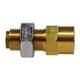 1/4X1/4 PI X F D. O. T.  Bulk Head Union