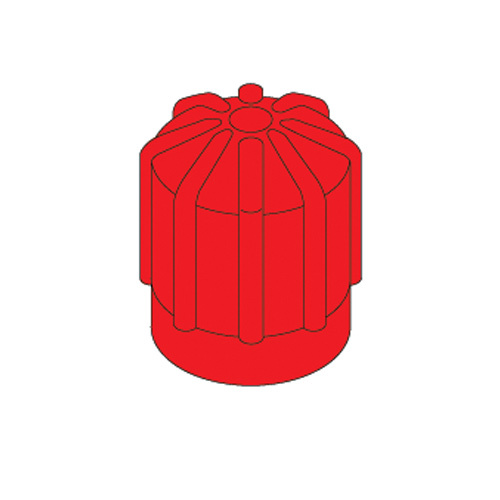 R134A Red High Side Cap Aeroquip Fitting