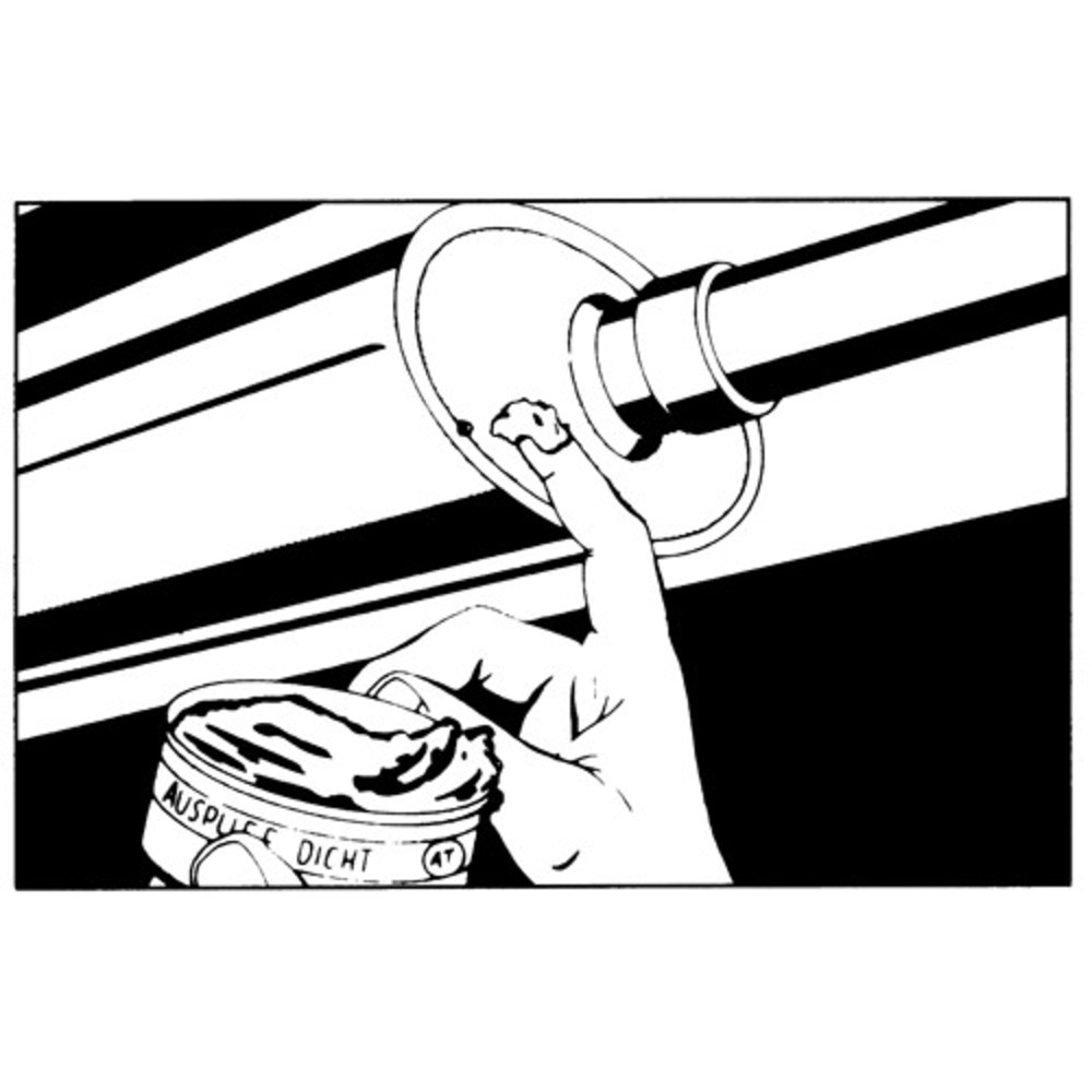 Exhaust Assembly Paste 4.94 Fl Oz Tube Miscellaneous Chemical