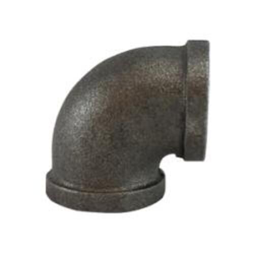 Black Iron - 90 Degree Elbow -1/2 Inch Pipe Thread (PT)