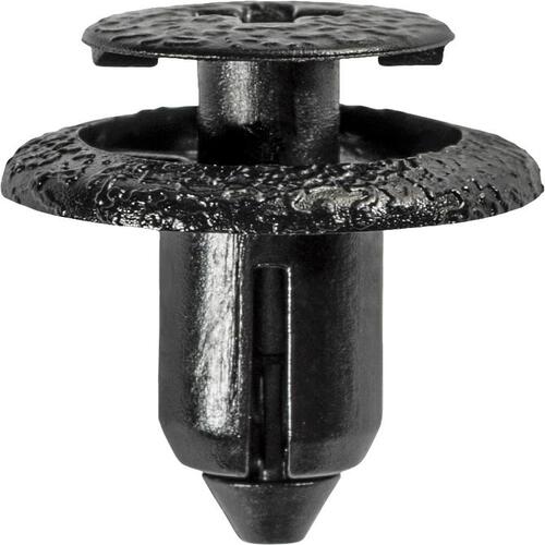 GM & Toyota 14 mm Rocker Panel Push-Type Retainer - Gray