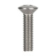 1/4-20 X 3/4 Phillips Oval Head Machine Screw - Standard - 316 Stainless Steel
