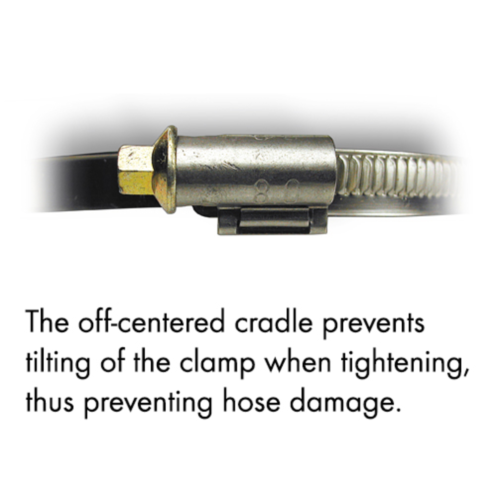 Zebra Hose Clamp 5070 9MM Band 7MM Slotted Phillips Hex Drive Zebra