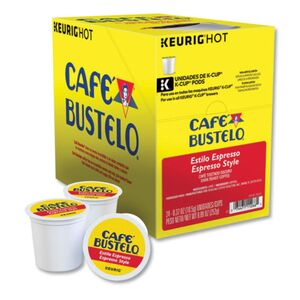 Café Bustelo Espresso Style K-Cups, 24/Box