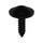 Truss Head Sems Black #10x3/4
