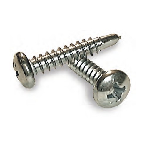 Phillips Pan Head Self-Drilling TEKS Screw Zinc 6X5/8
