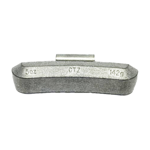 5.00 oz CTZ Style Zinc Clip-on Weight