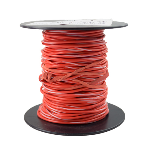 Trace Wire 22 Gauge Orange/White 100 Ft