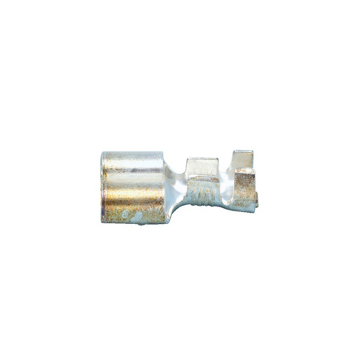 Mercedes Female Spade Connector with Tab 6.3 Gauge 14-16