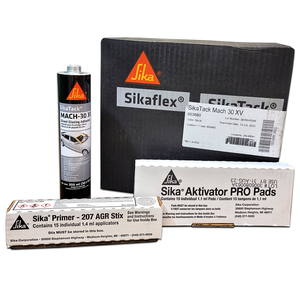 SikaTack Mach30 Auto Glass Adhesive 24 Cartridge Kit With Primer