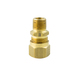 Brass DOT Air Brake - Fittings For Nylon Tubing Connector - 5/8 Inch Tube To 3/8 Inch Male Pipe Thread (MPT)