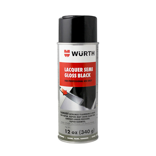 Gloss Black Lacquer Spray Paint 12 oz aerosol Lacquers Paints