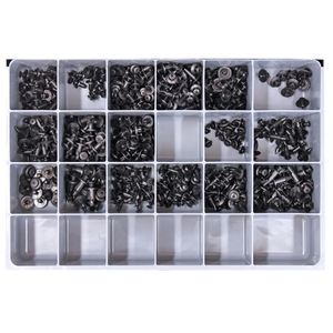 Screw Type Retainer Assortment 430 Pieces