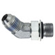 JIC TO O-RING 45 ELBOW- TH1: 1/4 JIC TH2: 1/4