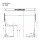 GP-7  GrandPrix Series 7000lbs Capacity 2 Post Lift - 118.5