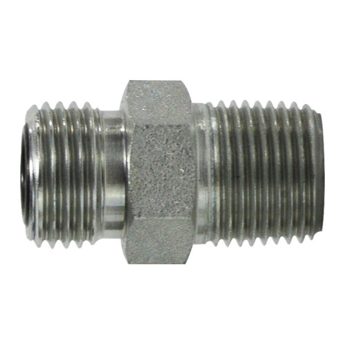 9/16-18X1/4 (3/8 OD) Male O-Ring Face Seal Adapter