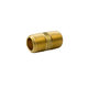 Brass Pipe - Fittings Close Nipple Both Ends - 1/4 Inch Male Pipe Thread (MPT)