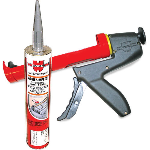 Adhesiveflex Black with Deluxe Caulk Gun Package