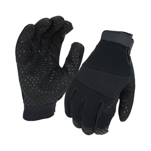 NSI Hydraulix Mechanic's Style Gloves with Silicone Grip - Black -2XLarge